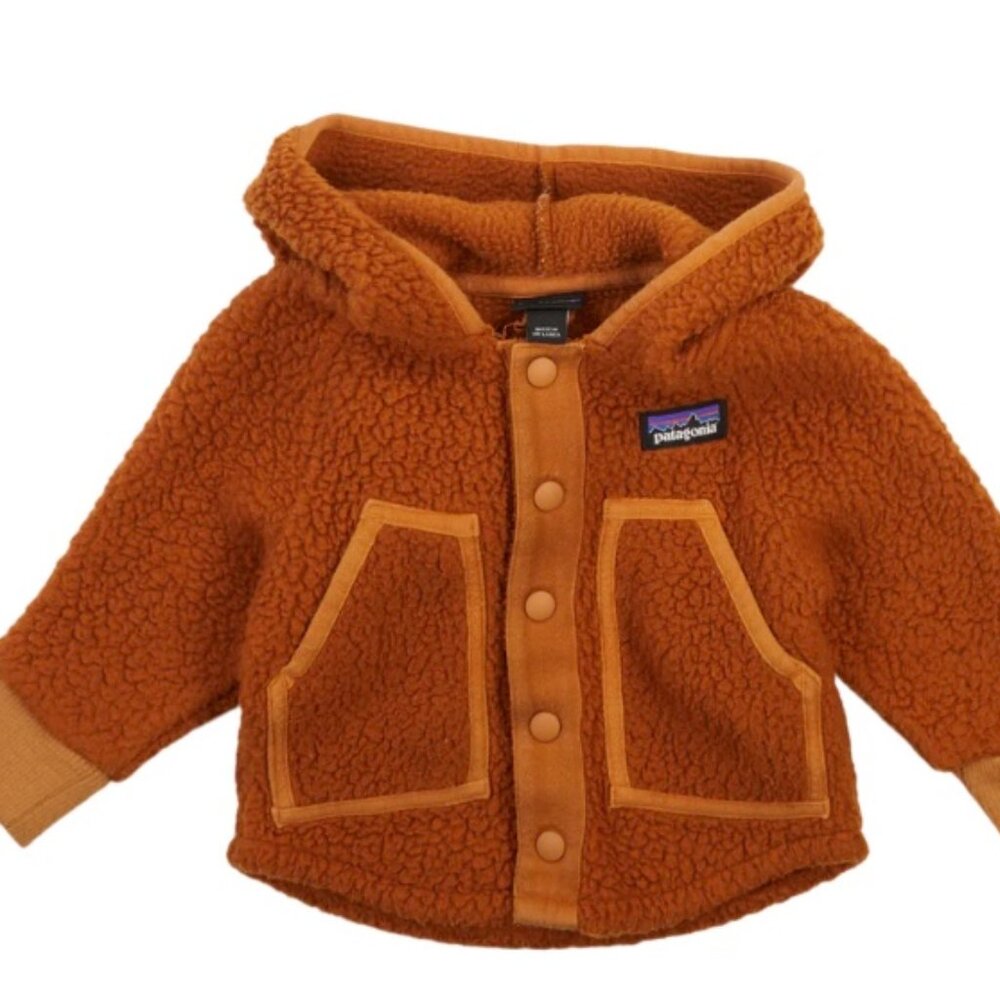 Baby Retro Pile Fleece Jacket Size 6-12 Months